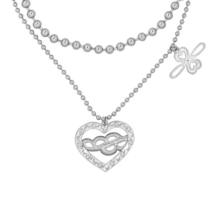 

nff wave layered necklace ONE