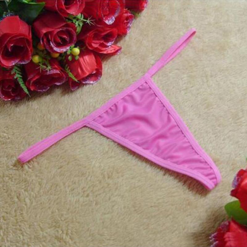 Mini Women G-String Thong Panties Solid Sexy Briefs Thong Women Lingerie Underwear T-back Ultrathin Sheer Erotic Low Waist