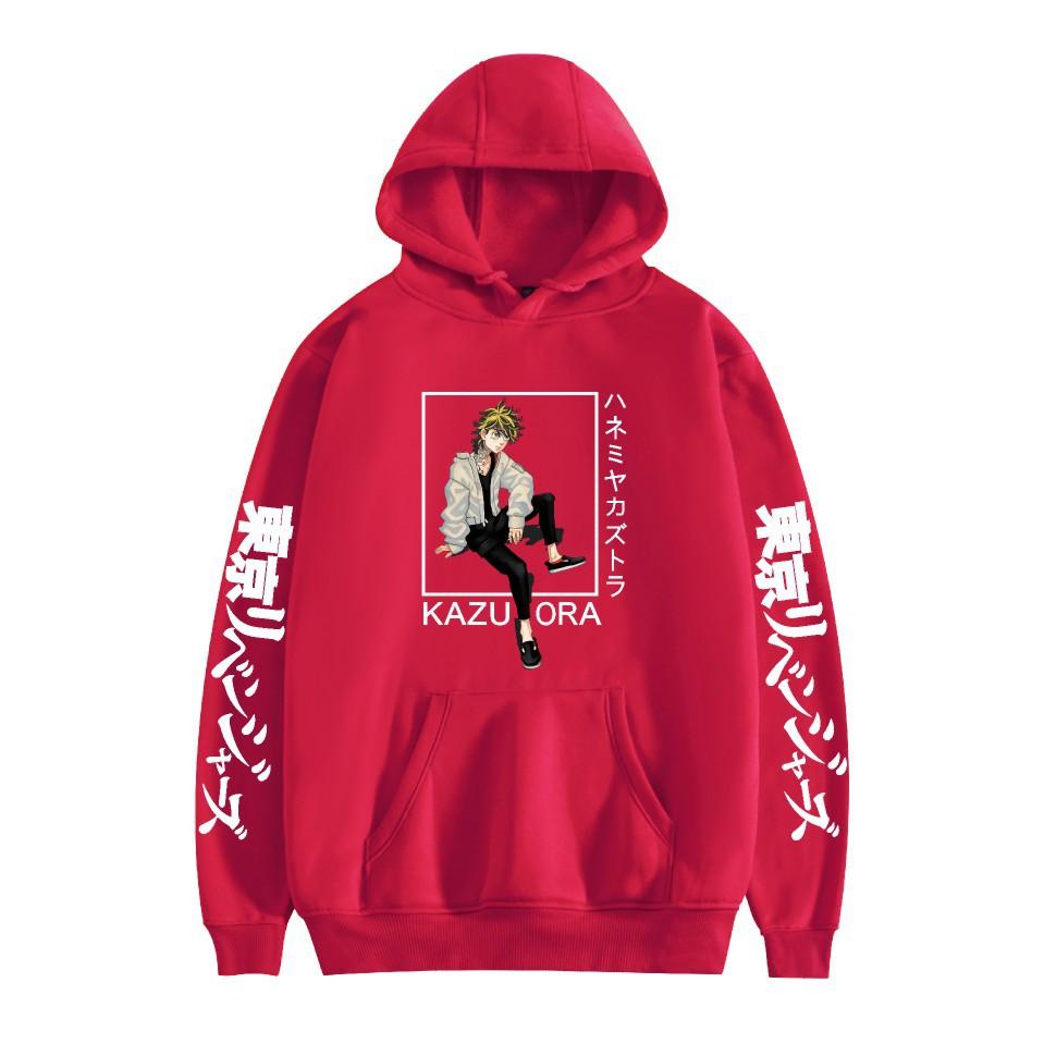 New Anime Print Fashion Casual Hooded Sweater