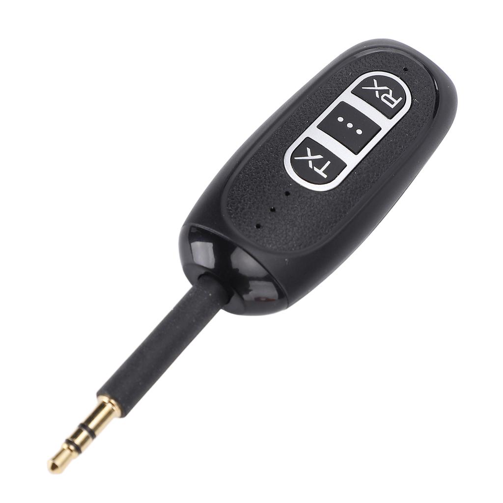 Wireless Audible Adapter BT 5.4 Low Latency Receive Transmit Adapter with 3.5mm AUX Jack for Phone T