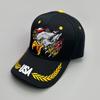 Eagle Wheat Usa Embroidered Baseball Cap Men'S And Women'S Casual Versatile Street Personality Spring And Summer Travel Shade