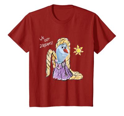 Disney Olaf Presents Tangled We Got Dreams T-Shirt