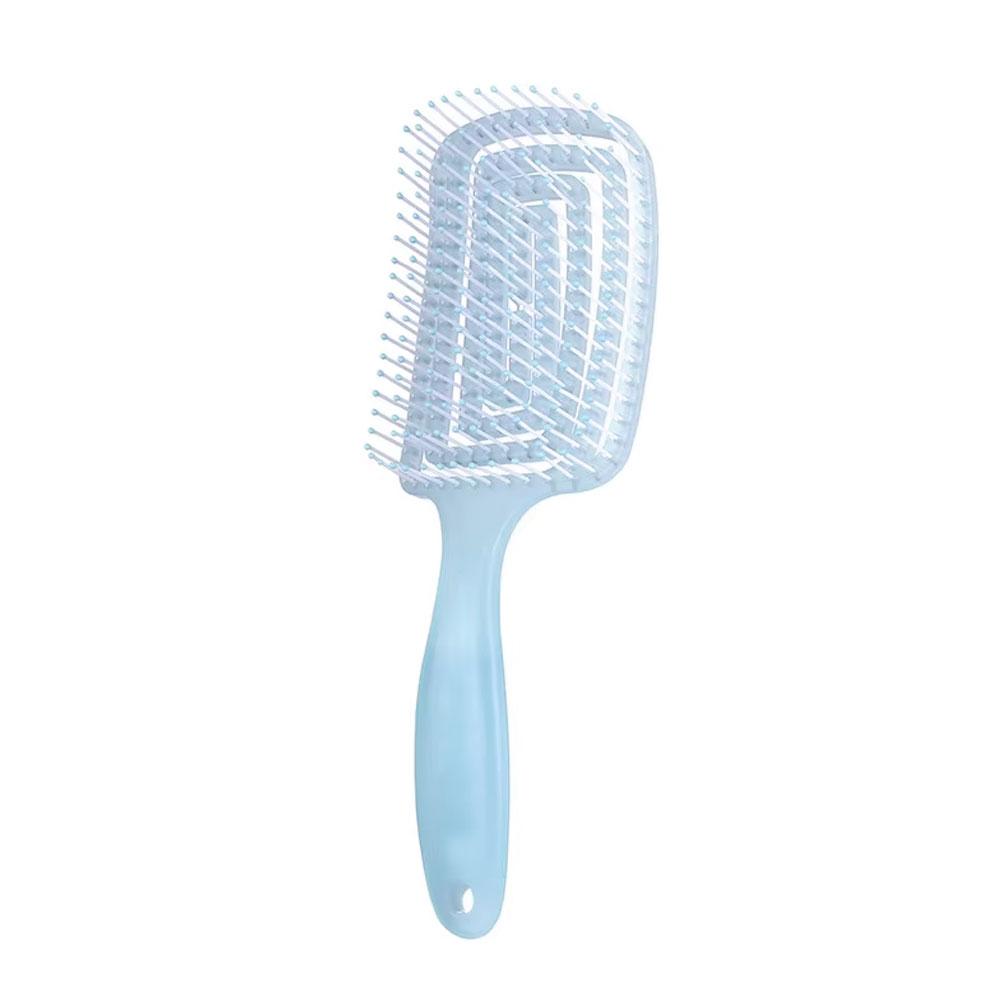 Hollow Out Vent Hair Brush For Quick Drying Scalp Massage Comb Flexible Detangling Brush For Wet And Dry Hair Styling Tool