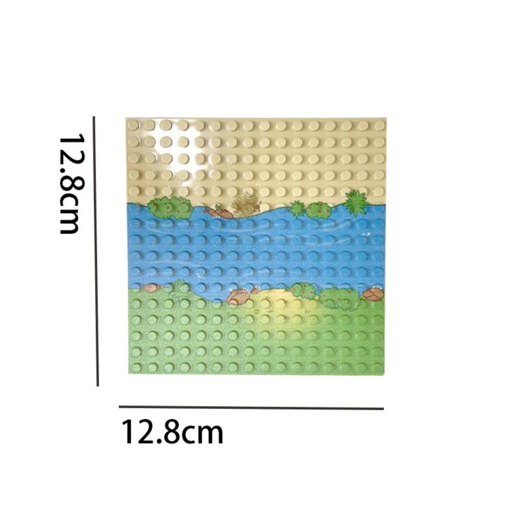 Klasické základní desky 16x16 bodů Styly Rovné Zakřivené Řeka Stavební kostky Figurky Stavebnice Kostky Plastové základní desky
