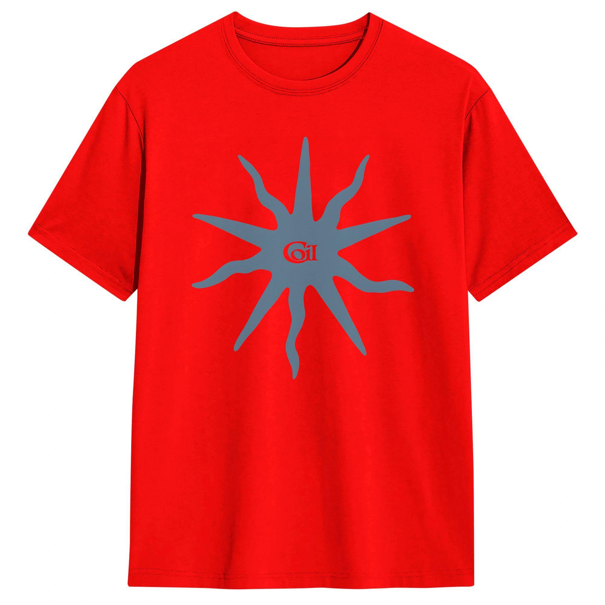 Unisexs Coil Scatology T Shirts 100 Cotton Tops Beach Aesthetic ShortSleeve TShirt O Neck Harajuku Pattern Tshirt S