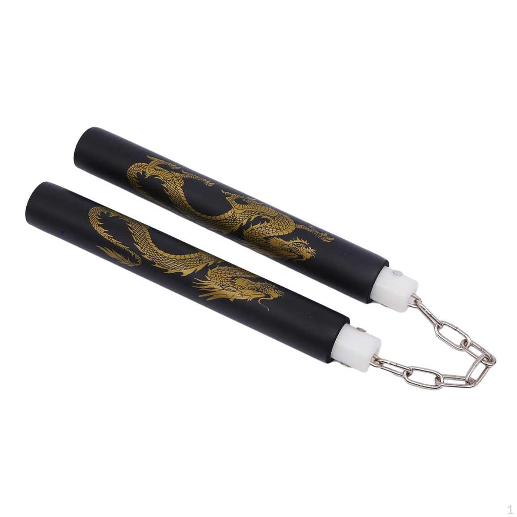 Foam Training Nunchucks Toys Chinese for Sports Karate Working Out Red