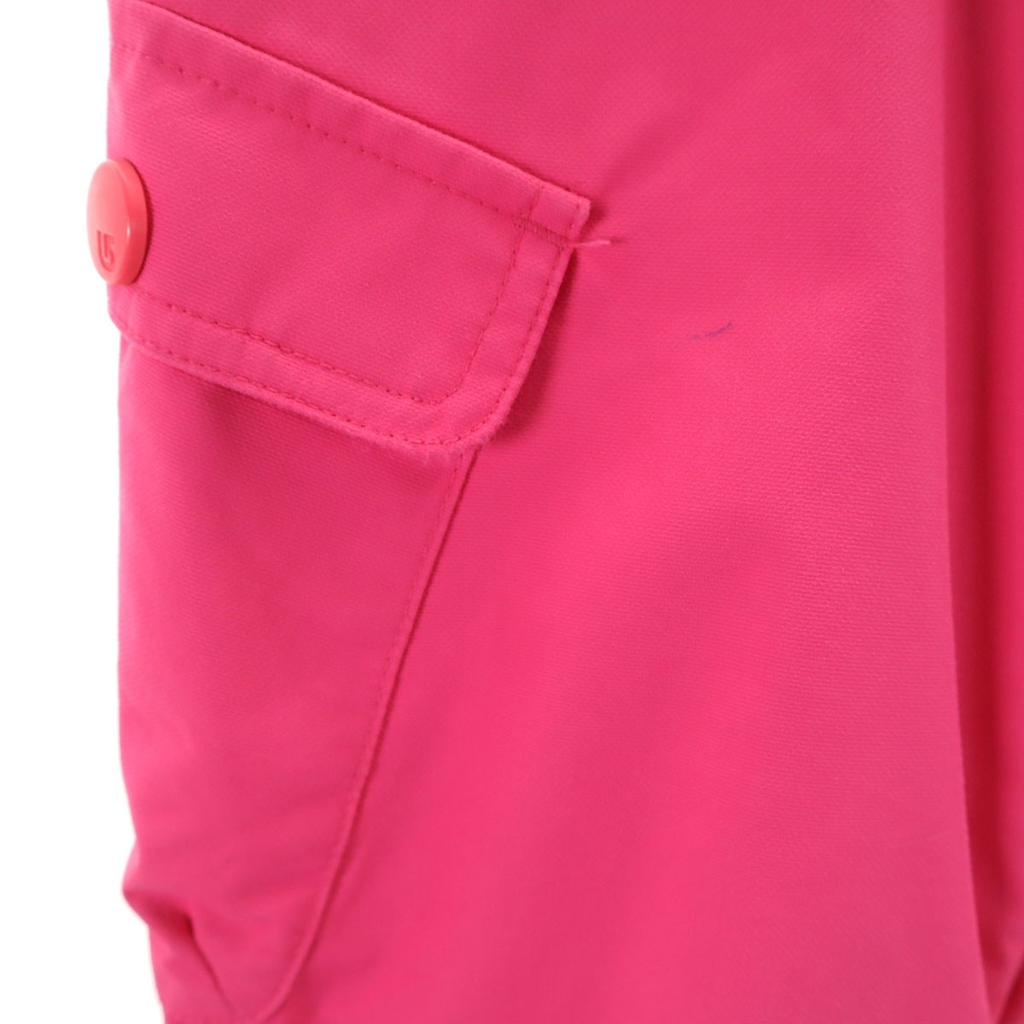 Burton מכנסי מטען סנובורד S ורוד ניאון מרופדים חיצוני לילד משומש