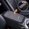 uylez5 Car Central Armrest Cushion Multifunction Storage Anti-slip Protective Pad For BMW X1 X2 X3 X4 X5 X6 F30 F34 E90 G20 F20 F21 E60