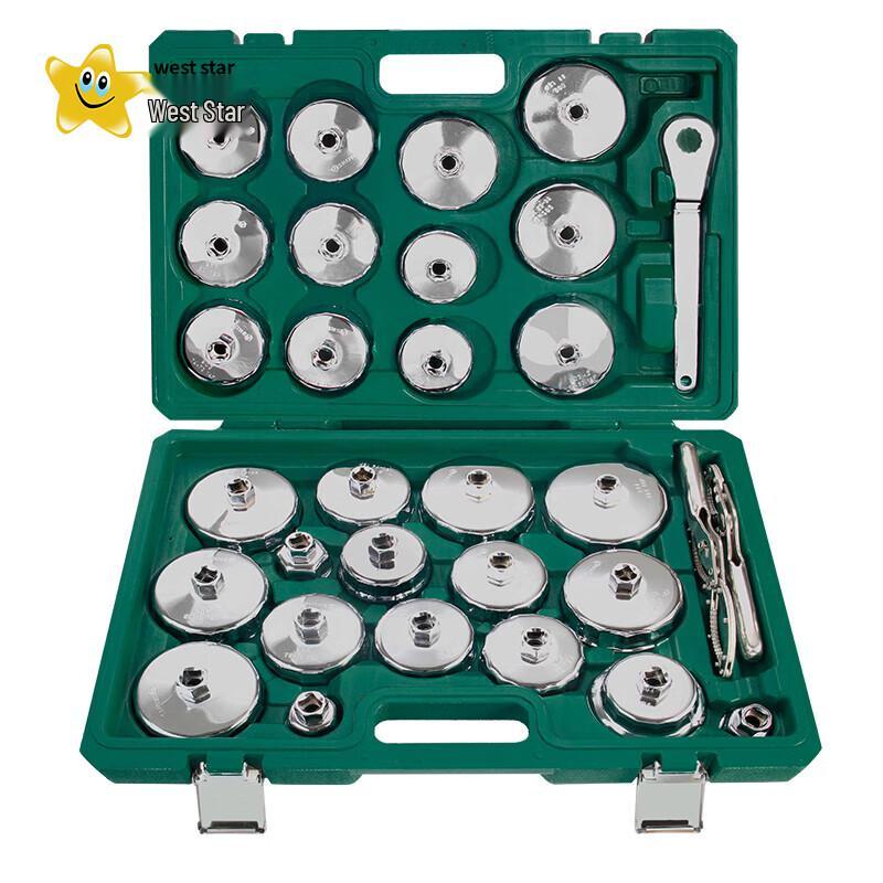 Xixing 31-Piece Cap-Type Oil Filter Wrench Set