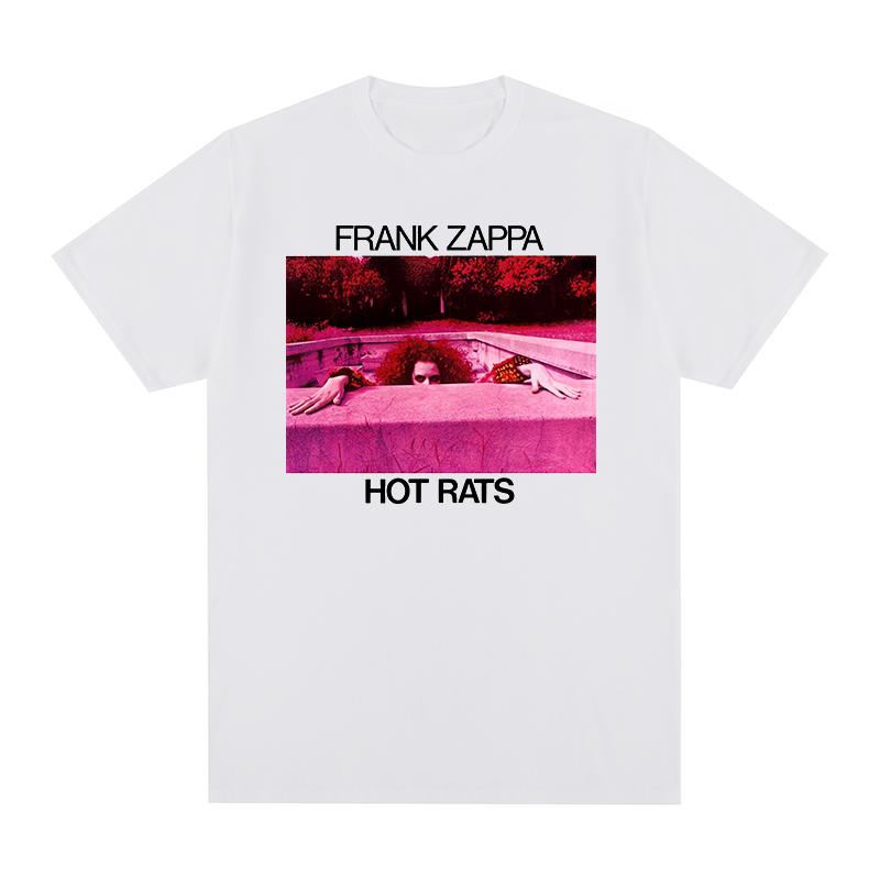 Фрэнк Заппа Hot Rats Waka Jawaka Винтажная футболка Хлопок Мужская футболка Новая Футболка Женские Топы S