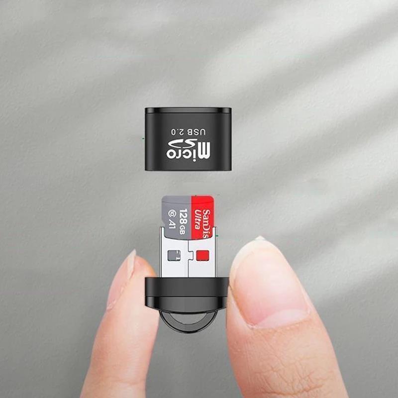 USB Micro SD Card Reader USB 2.0 Mini Mobile Phone Memory TF Card Reader High Speed USB Adapter For Computer Laptops Accessories