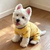 Pet Dog Outfit Four-Legged Belly Cover Shirt Small Breeds Like Teddy Bichon Frise Lightweight Casual Vest