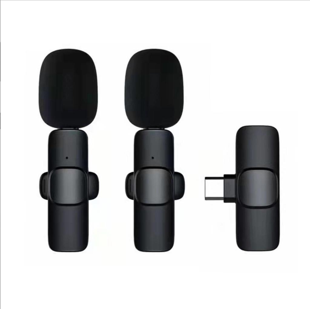 New K8K9 Wireless Lavalier Microphone for Mobile Phone Live Streaming, Outdoor Use, and Mini Wireless Lavalier Applications