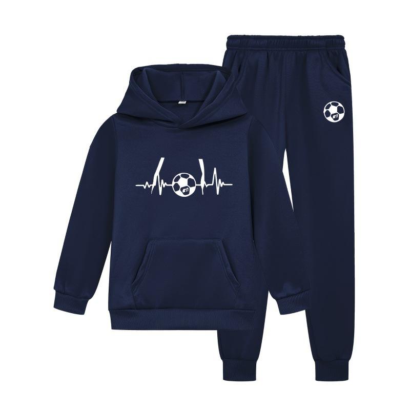 Couple's outfit solid color printed hoodie sports loose hoodie can be used as a logo, European and American casual sweatshirt