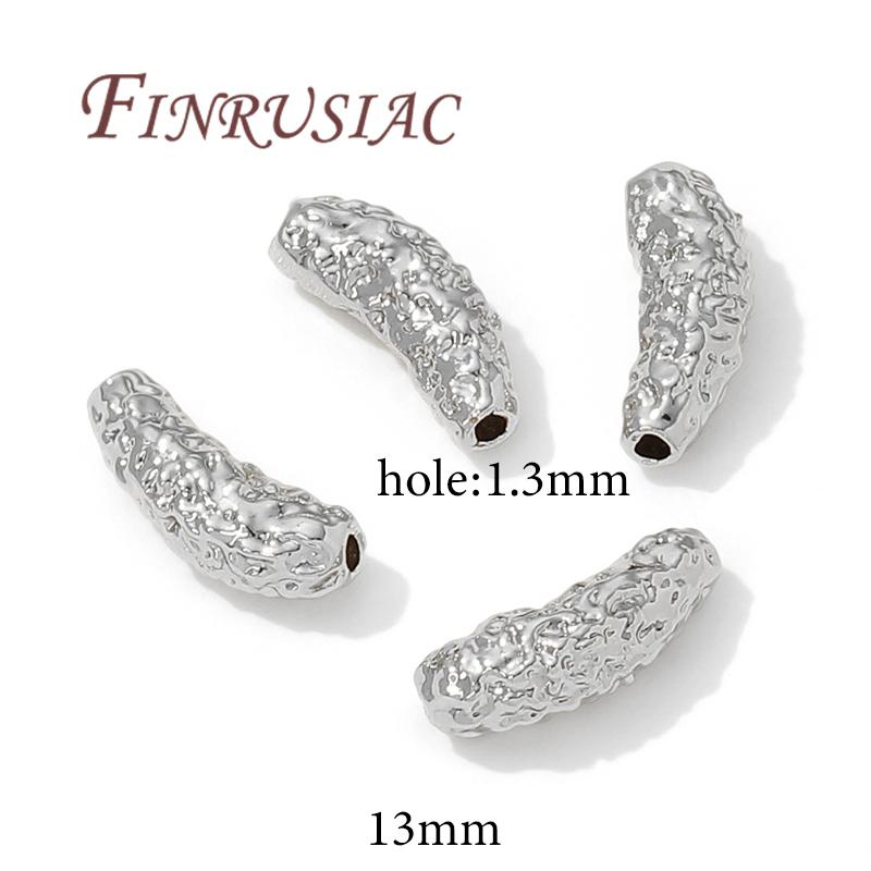 Baroque Beads 18K Gold Plated Spacer Beads,Bracelets Beads Accessories,Separators For Beads,DIY Pearl Necklace Jewelry Making