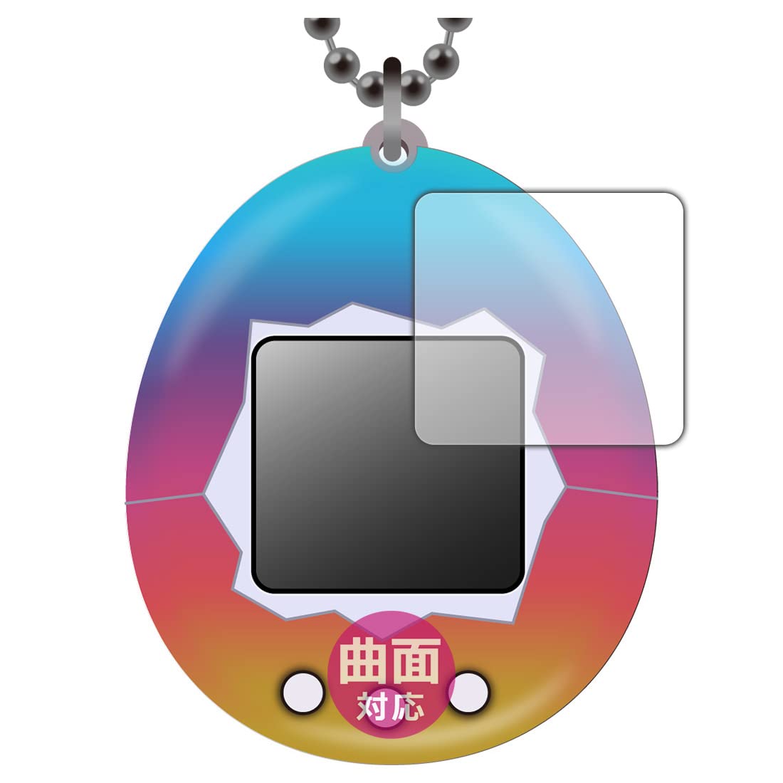 

PDA Workshop Original Tamagotchi Series Compatible Flexible Shield Захисна плівка, сумісна з вигнутими поверхнями, виготовлена ​​в Японії [глянцева]