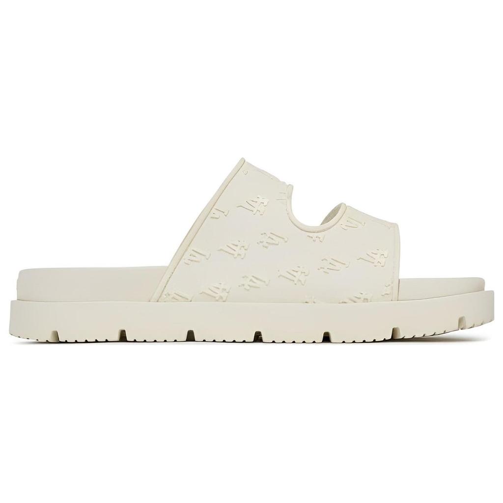 MLB Slipper Chunky Bouncer Slide Slippers Unisex White 3ALPCBT33-07WHS