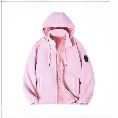 Autumn and Winter Fleece Clothes Couple Lamb Fleece Fleece Clothes Thickened Coat Couple Fleece Fleece Fleece Jacket