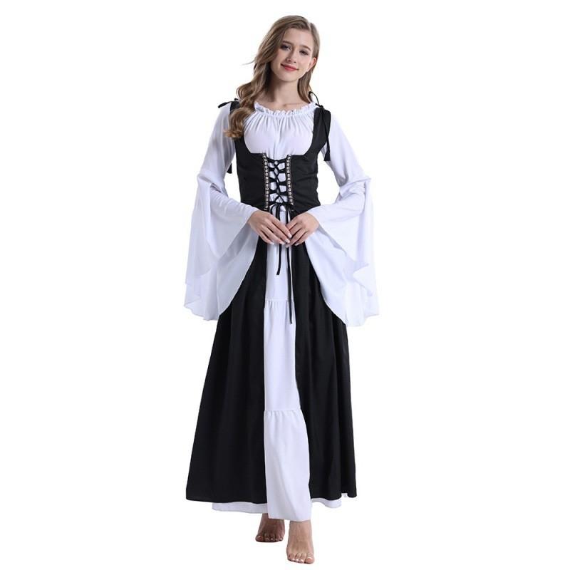 Beautiful Polyester Fabric Renaissance Dress For Women Ideal For Special Occasions And Events