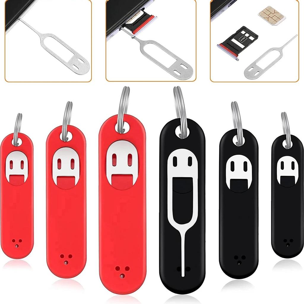 SIM Card Removal Tool Mobile Phone Sim Card Unlock Chip Pin Tool Tray Eject Pin Tools Needle Opener Ejector with Anti-lost Case