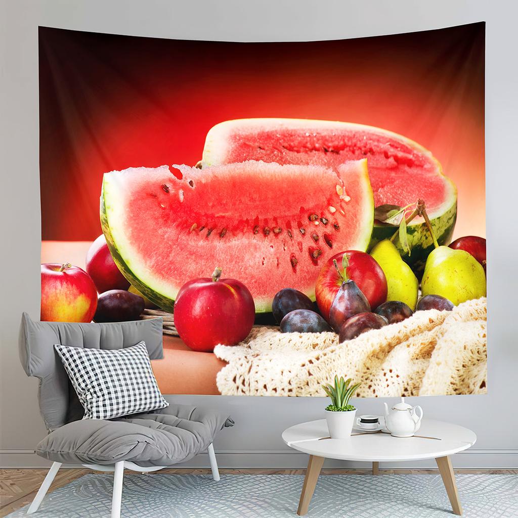 Farm Orchard Tapestry Delicious Fruit Tapestry Banana Grapes Tapestry Home Living Room Dorm Bedroom Aesthetics Decor Tapestries