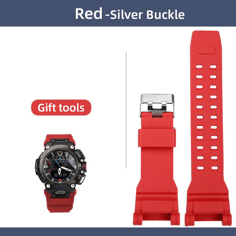 GR B200 For Casio grb200 G-shock Series GR-B200 strap Bracelet Men's Waterproof TPU High Elastic Watch Strap GR-B2001B