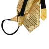 [NazyJnn] Sequin Tie for Men, Women, and Children - Shiny, Glittery, Adjustable Zipper - Perfect for Parties, Dance Performances, Recitals, Stage