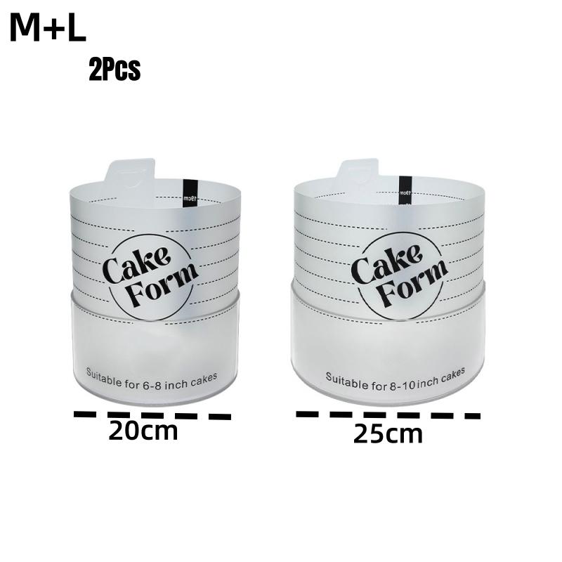 15/20/25cm Round Adjustable Cake Ring Mold