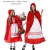 Hood Riding Roleplaying Costume Fairy Tale Princess Cosplay Party Halloween