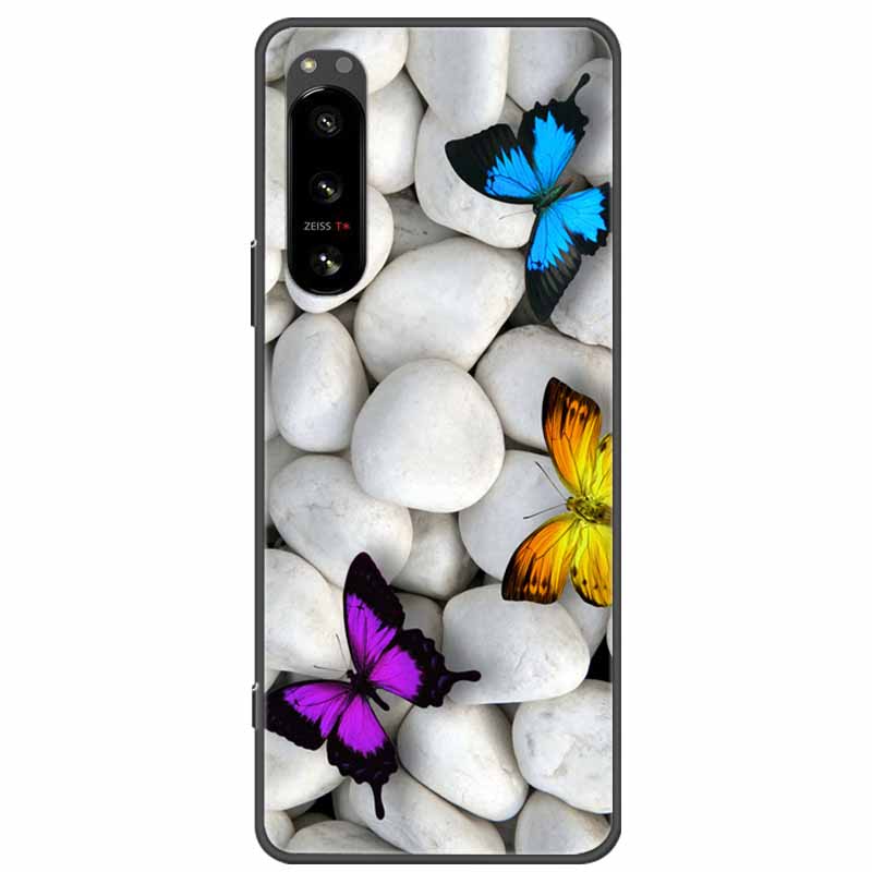 For Sony Xperia 5 III Case Soft TPU Cute Cats Silicone Protective Cover for Sony Xperia 5 II Phone Cases Xperia5 Cartoon Fundas