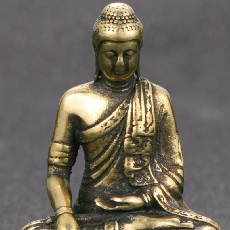 Brass Buddhas Statue Decorative Buddhas Figurines Buddhas Sculptures Buddhas Sculpture Table Centrepieces for Home Decors