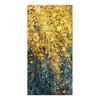 AHPAINTING Pictură pe pânză Artă de perete Nordic Frunze de aur Copaci Poster Cuadros Poza de perete pentru Living Room Decor fără cadru