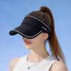 Ice Silk Sun Hat With Short Brim For Summer Outdoor Sun Protection