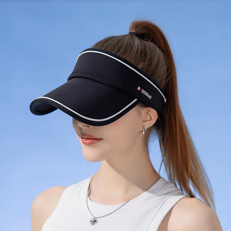Ice Silk Sun Hat With Short Brim For Summer Outdoor Sun Protection