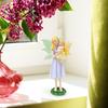 Mother and Daughter Flower Fairy Resin Ornament Creative Outdoor Courtyard Lawn Micro Landscape Flower Pot Decoration Ornament