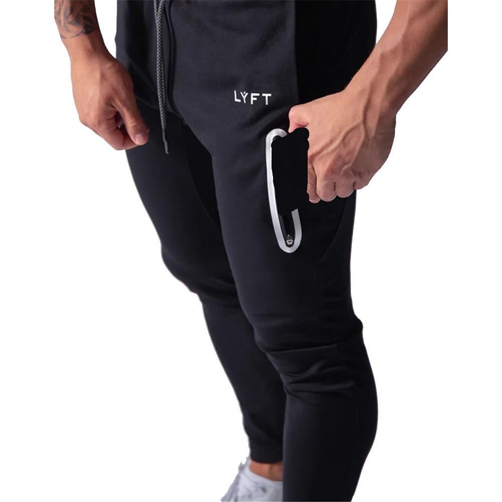 Männer Sport Jogginghose Laufhose Männer Jogger Baumwolle Trackpants Slim Fit Hosen Bodybuilding