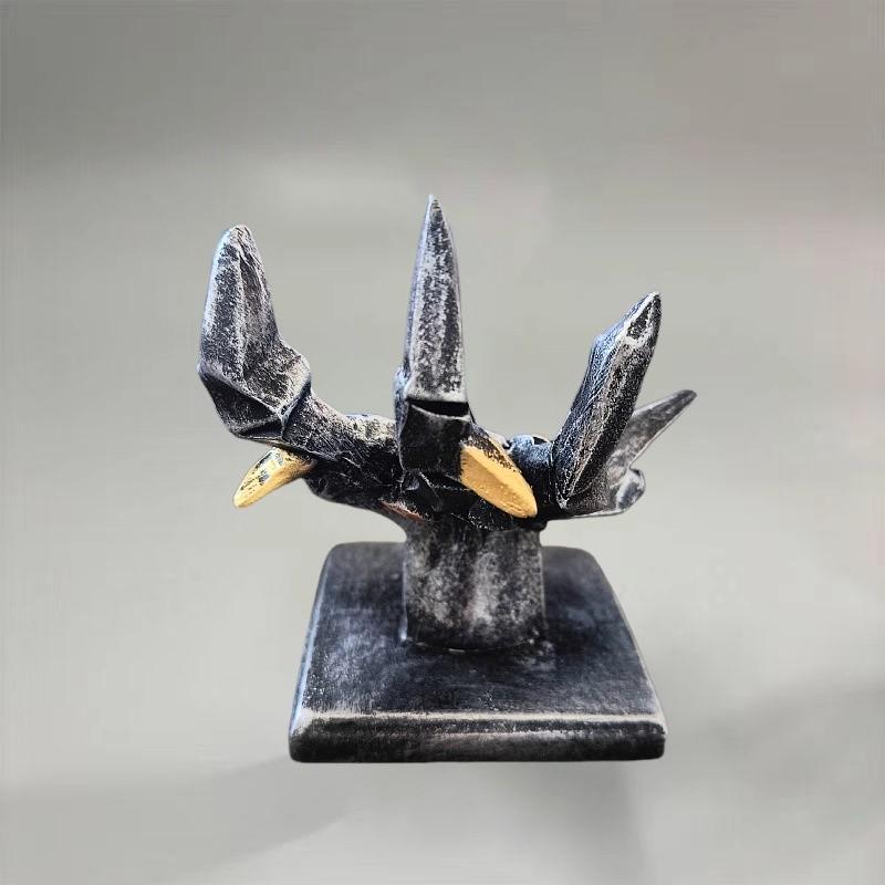 Death Stranding Resin Desk Ornament With Game Controller Phone Stand For Gift And Decor