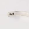Silver 925 Bangle with Lily [cmy select] Emblem, Women's, cmy190202-10
