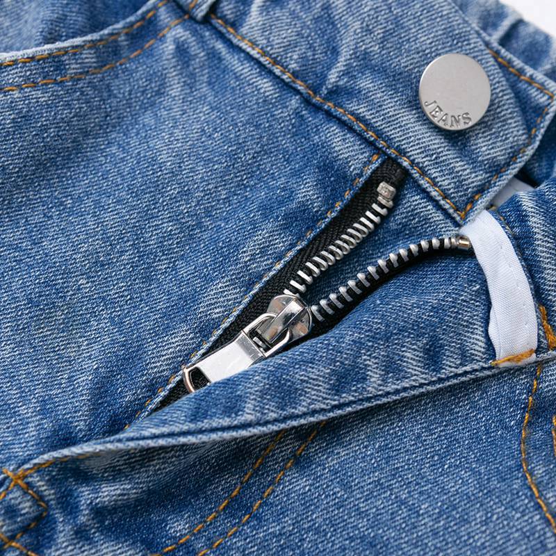 Skinny Jeans für Mädchen mit Schmetterlingsstickerei