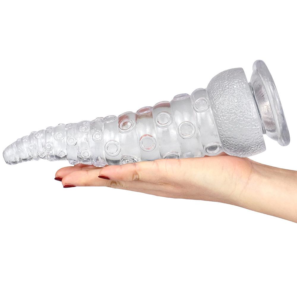 Oktopus Fußdildo Analplug Großes Masturbationsgerät Erweiterung Analgerät Pagode Hinterhof Zugperlen Sexy Erwachsene Produkte