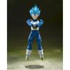 SHFiguarts Dragon Ball Super Super Saiyan God Super Saiyan Vegeta - Mândria Saiyanilor - Aprox.. Figurină mobilă vopsită PVC și ABS de 135 mm