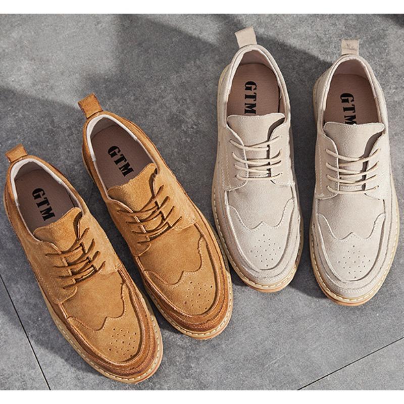 Pantofi de skate retro mat pentru bărbați la modă 2024 Primăvară și Toamnă Stil Nou Tendință Modă Bărbați Pantofi pentru Bărbați Casual cu Șireturi pentru bărbați