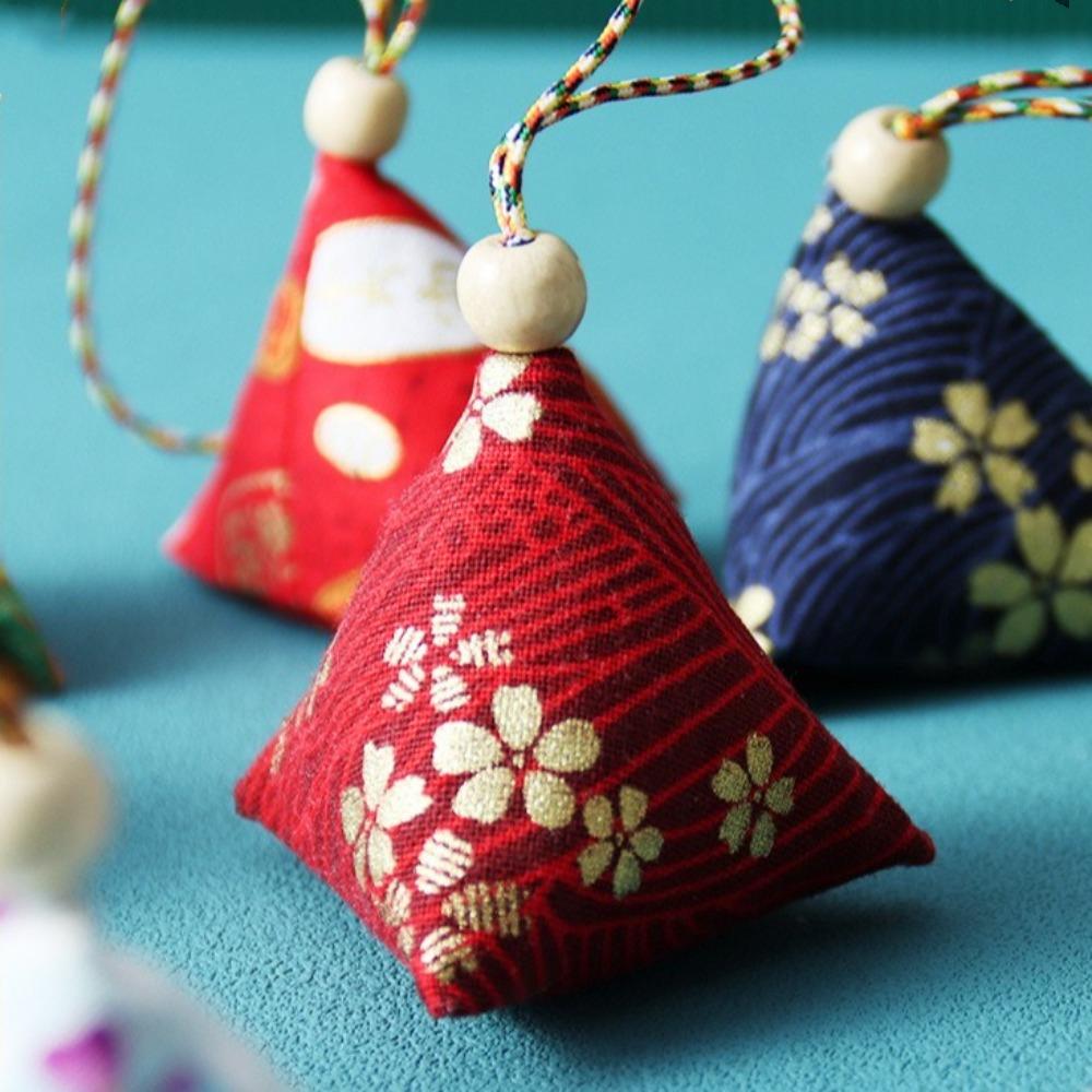 1/2 Stück Abweisend Auto Quaste Anhänger Amulett Segen Quaste Beutel Stickerei Kordelzugbeutel