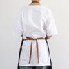 Color Block Halter Neck Waist Apron - Letter Print Design for Kitchen, BBQ, and Restaurants