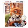 Pearl Painting Handmade Nick Wilde Judy Hopps Pearl Kit Home Decoration Painting