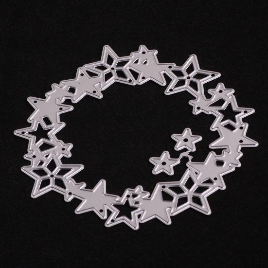 Xmas Garland Cutting Die DIY Scrapbook Paper Cards Making Craft Stencil Decor
