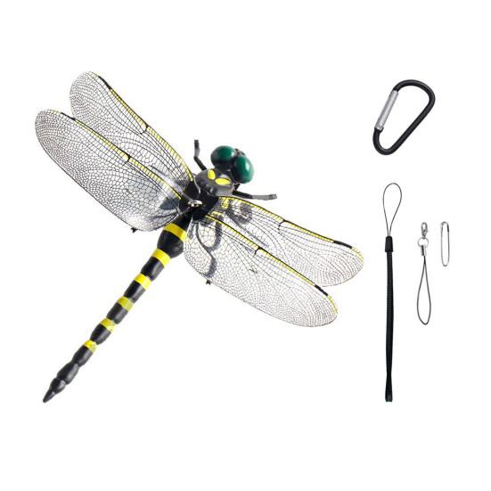 

1/2/3/4/5 Наборов Искусственное Украшение Стрекозы Портативный Отпугиватель Комаров и Мошек для Кемпинга на Открытом Воздухе Имитация 3D Модели Стрекозы Украшение Детская Обучающая Игрушка 1pc