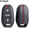 Silicone Remote Car Key Cover Keychain Key Case For Citroen C3 C4 C5 For Peugeot 207 208 3008 206 308 508 2008 407 5008 301