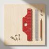 Guide with Aluminum Alloy Hinge Flat Boring Jig for Woodworkers, Carpentry, Furniture