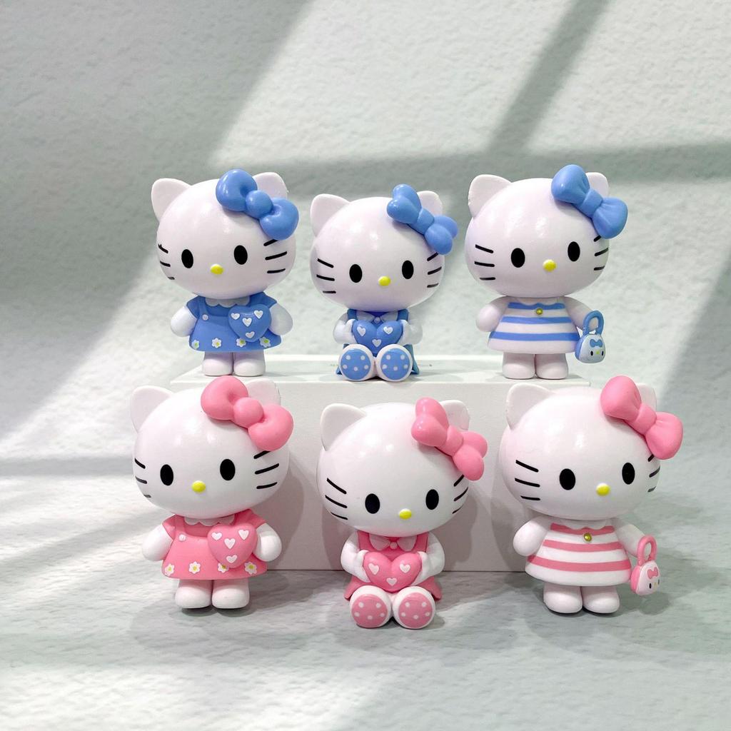 "Crayon Shin-chan Series: My Melody, Kuro, Cinnamon Dog, and Pudding Car Ornaments"